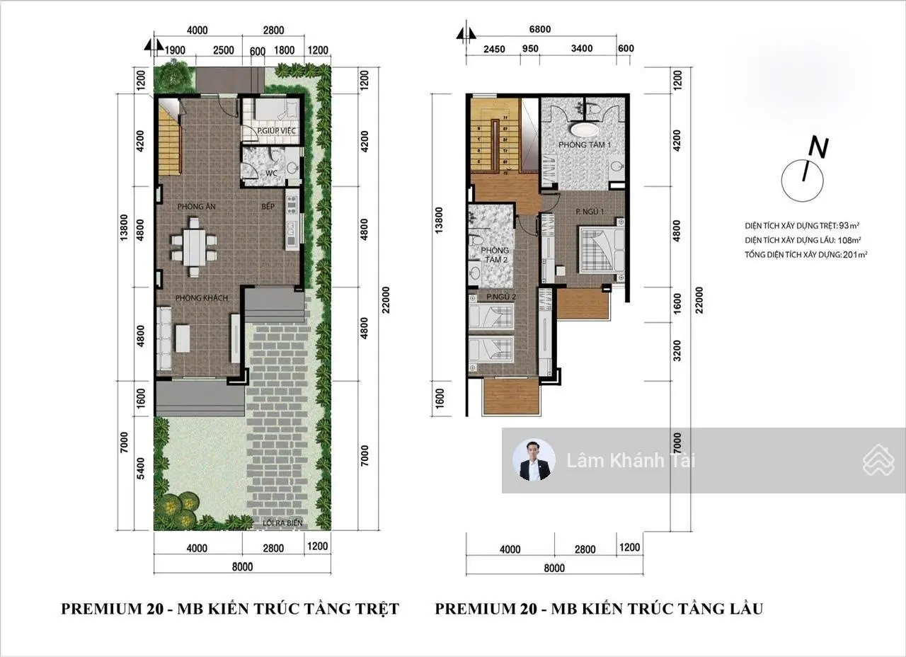 Bán cắt lỗ biệt thự mặt tiền biển 3PN Phước Tỉnh sổ hồng riêng sở hữu lâu dài full nội thất