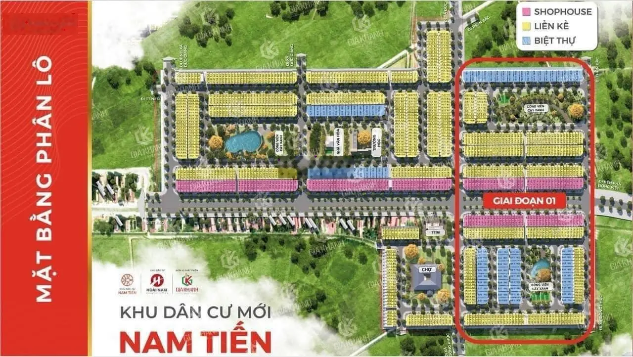 Dự án Nam Tiến. Đồng Việt Yên Dũng Bắc Giang