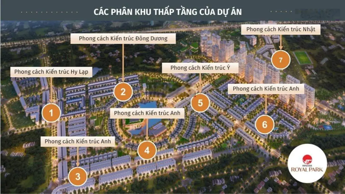 Liền kề 29, 96m2, hướng Tây Nam tại KĐT Hinode Royal Park Kim Chung - Di Trạch