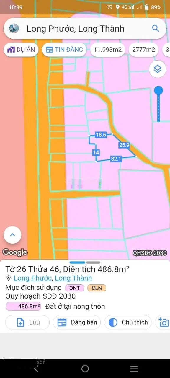 Cần bán lô đất MT đường Bê tông sát ÔTÔ Đô Thành, Cách tuyến T1 1km kết nối cổng sân bay, Thổ cư