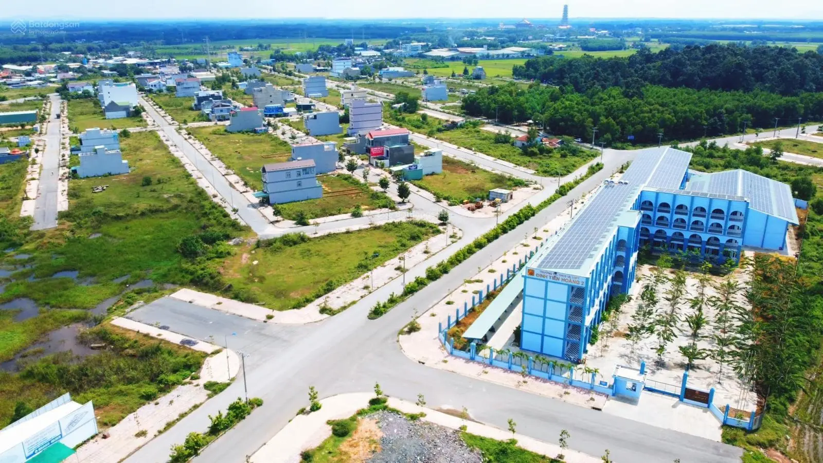 Bán đất ngã 3 Nhơn Trạch, thuận tiện kết nối sân bay Long thành, hạ tầng hoàn chỉnh, sổ hồng riêng