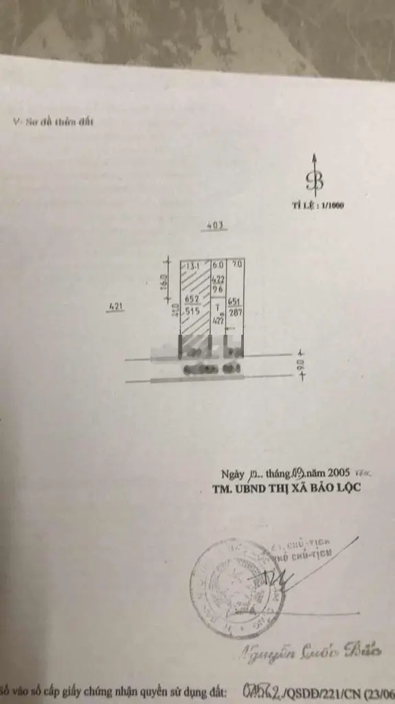 Chính chủ kẹt tiền bán nhanh 515m2 đất Phường Lộc Tiến giá siêu rẻ