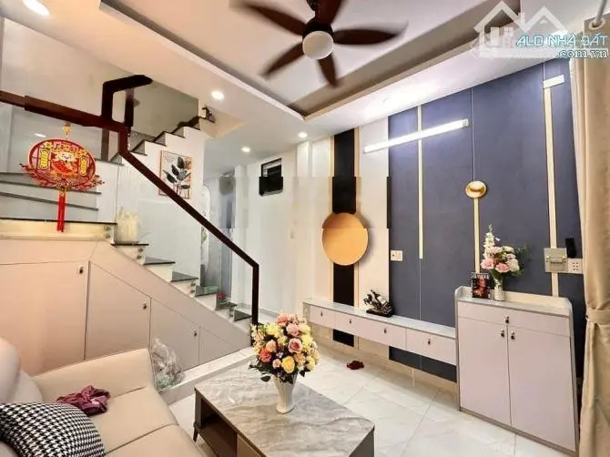 Nhà HOT gần Landmark 3Tỷ7 Bình Quới Bình Thạnh 57m2 1Trệt 1Lầu SHR sẵn hđ thuê 10tr LH Ngay