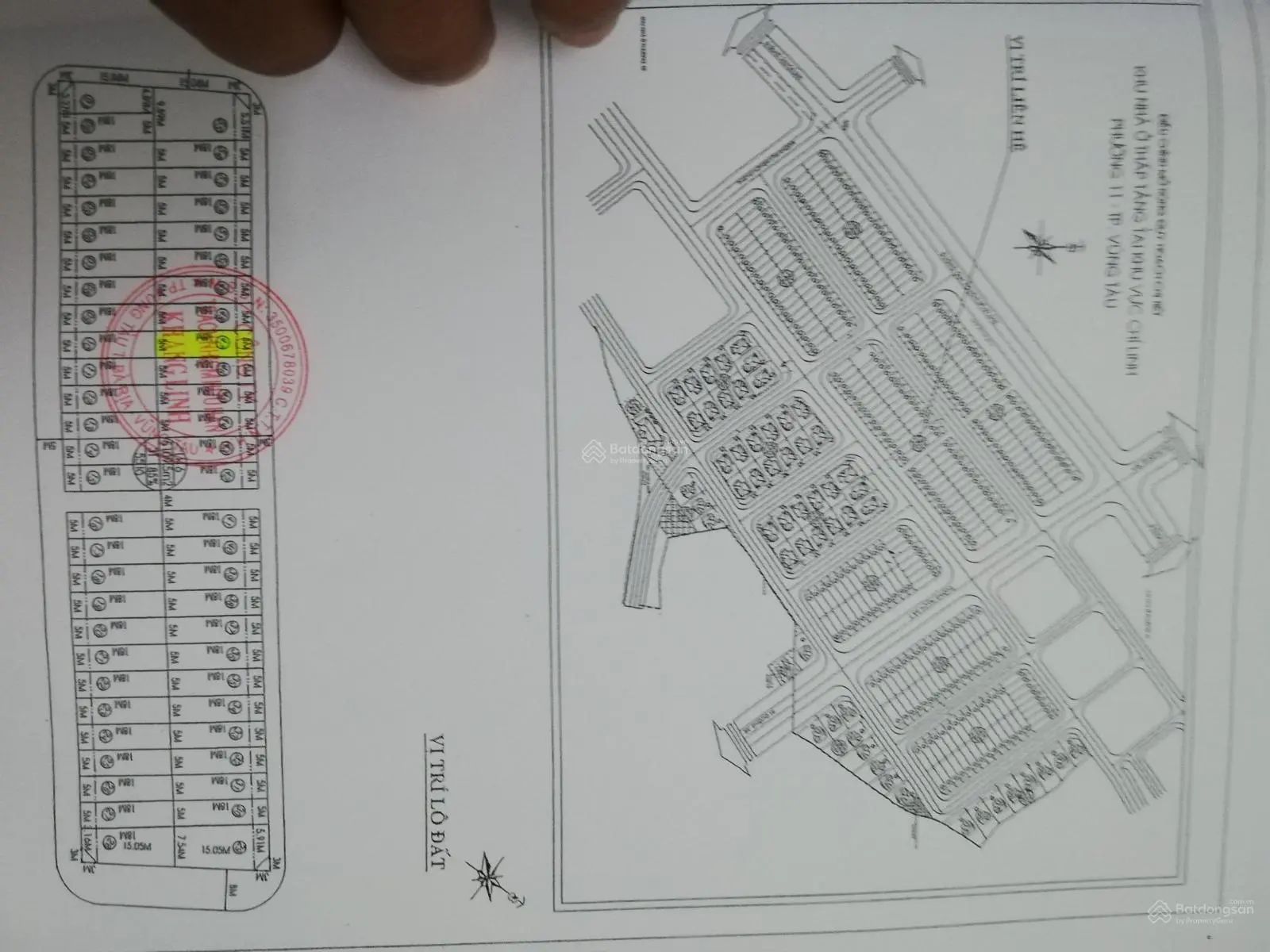 Đất khu dân cư Khang Linh phường 11, TP Vũng Tàu. Giá 3 tỷ 9