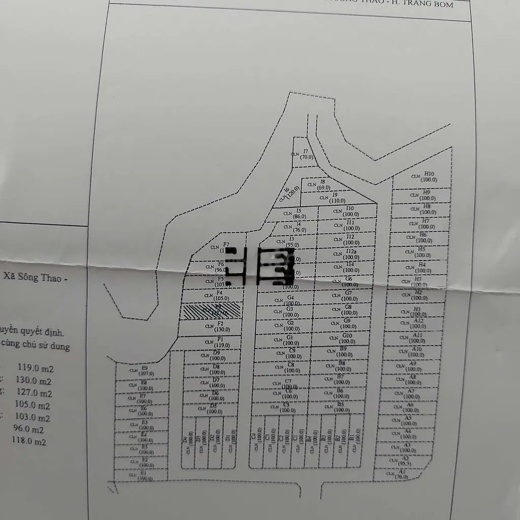 D5(100m²) 2MT. F3(120m²). F4(100m²)