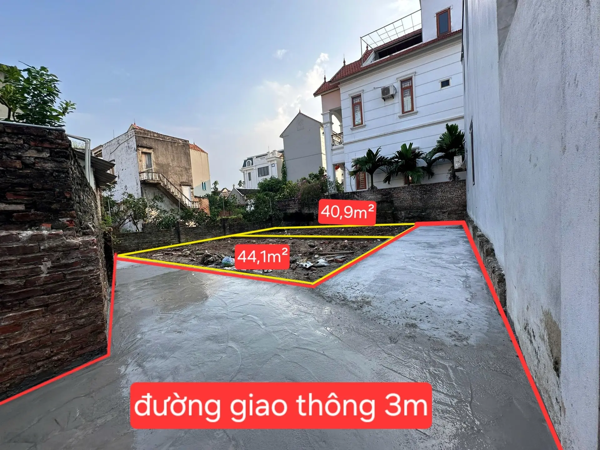 Bán 2 lô đất thôn 4 (Đại Phú) xã Thượng Mỗ, H.Đan Phượng