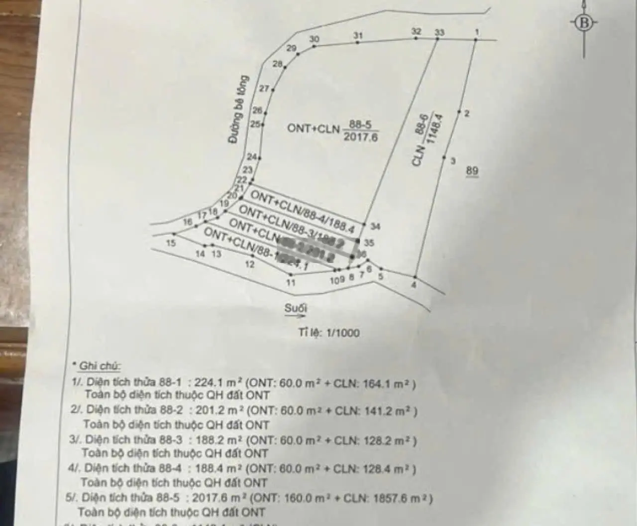 Bán 5 lô đất Thổ Cư ngay trung tâm Xã Khánh Nam , Khánh Vĩnh