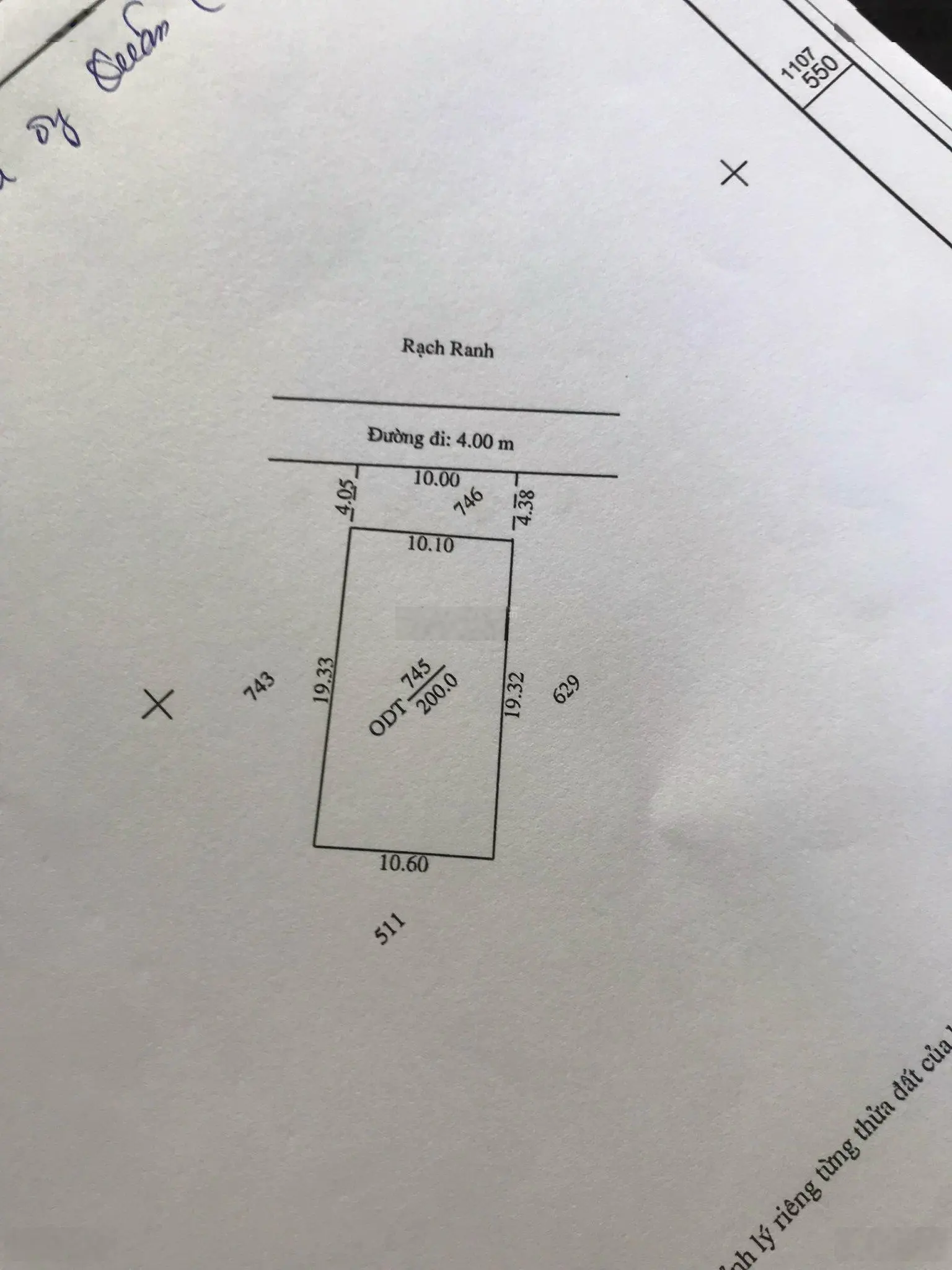 Bán nền đất ở đô thị 9x33m (300m2) siêu rẻ Rạch Ranh kế bên ĐH Nam Cần Thơ chợ Mỹ Khánh