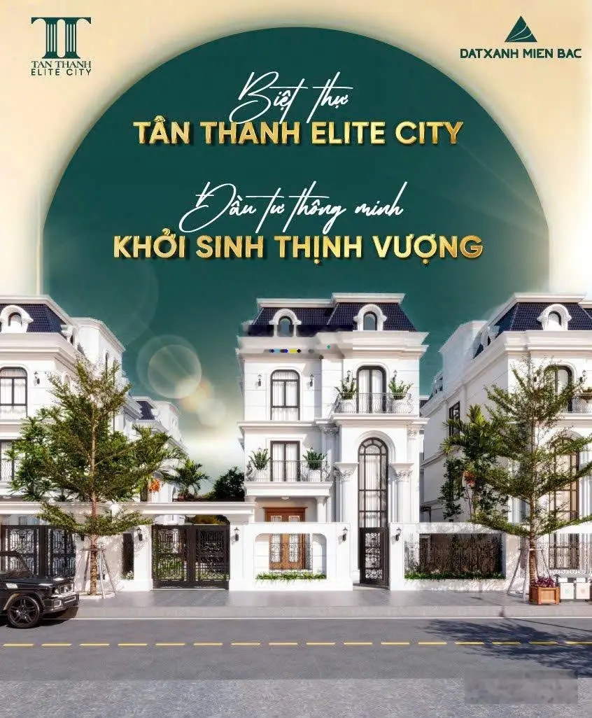 Cơ hội đầu tư vàng tại khu đô thị Tân Thanh Elite City