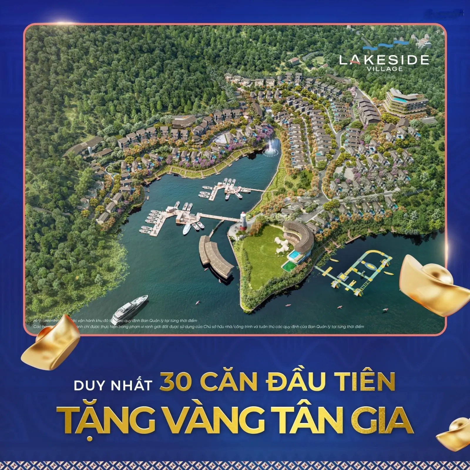 Vịnh Thiên Đường Lakeside Village Hòa Bình