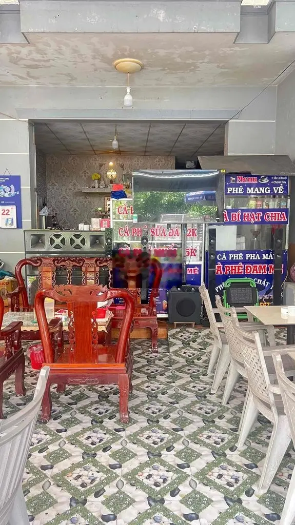 BÁN NHÀ ĐẤT+ VẬT DỤNG QUÁN CAPHE