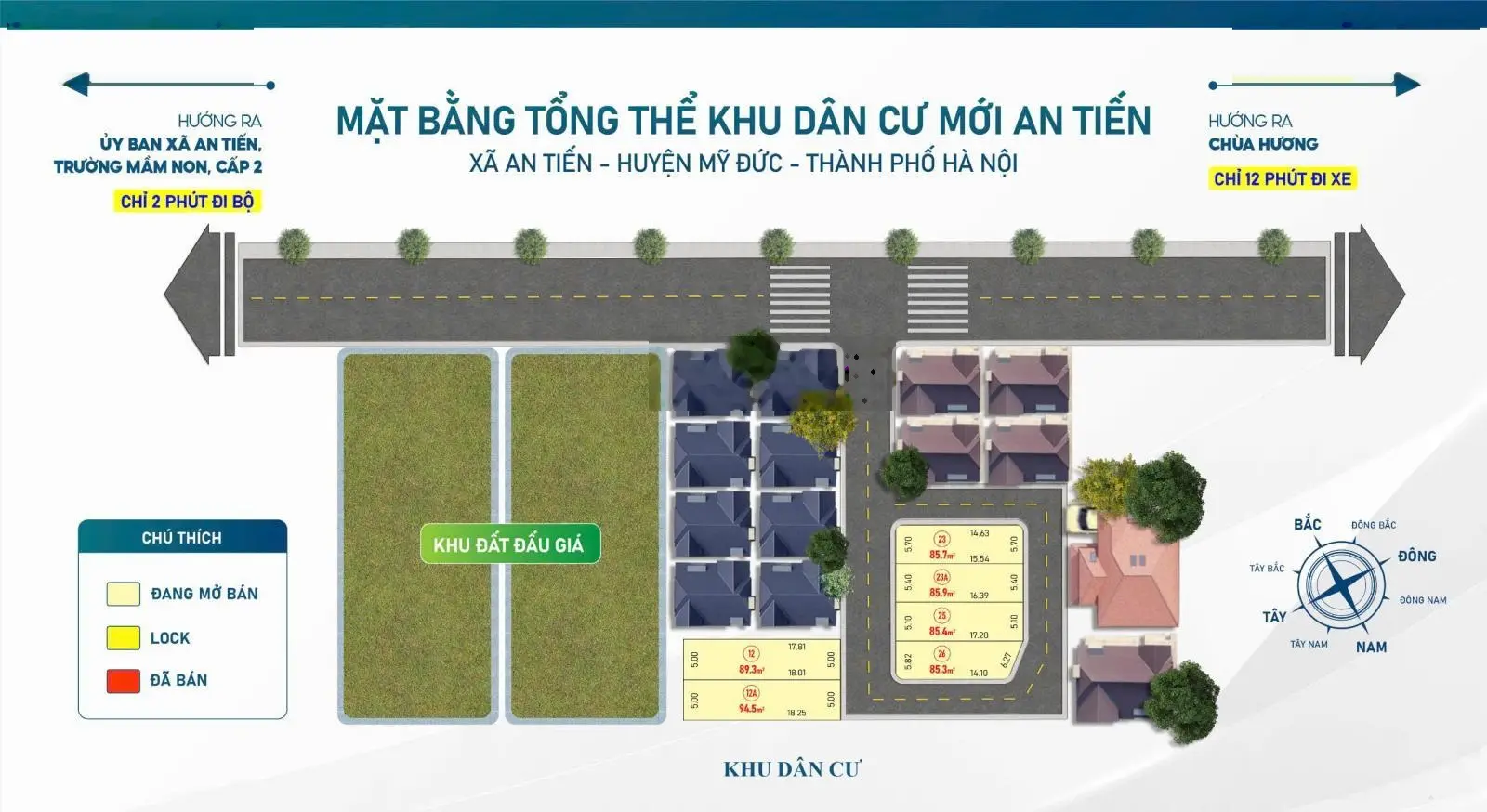 Chỉ 13tr/m2. sở hữu ngay lô góc 2 mặt tiền giữa trung tâm mỹ đức