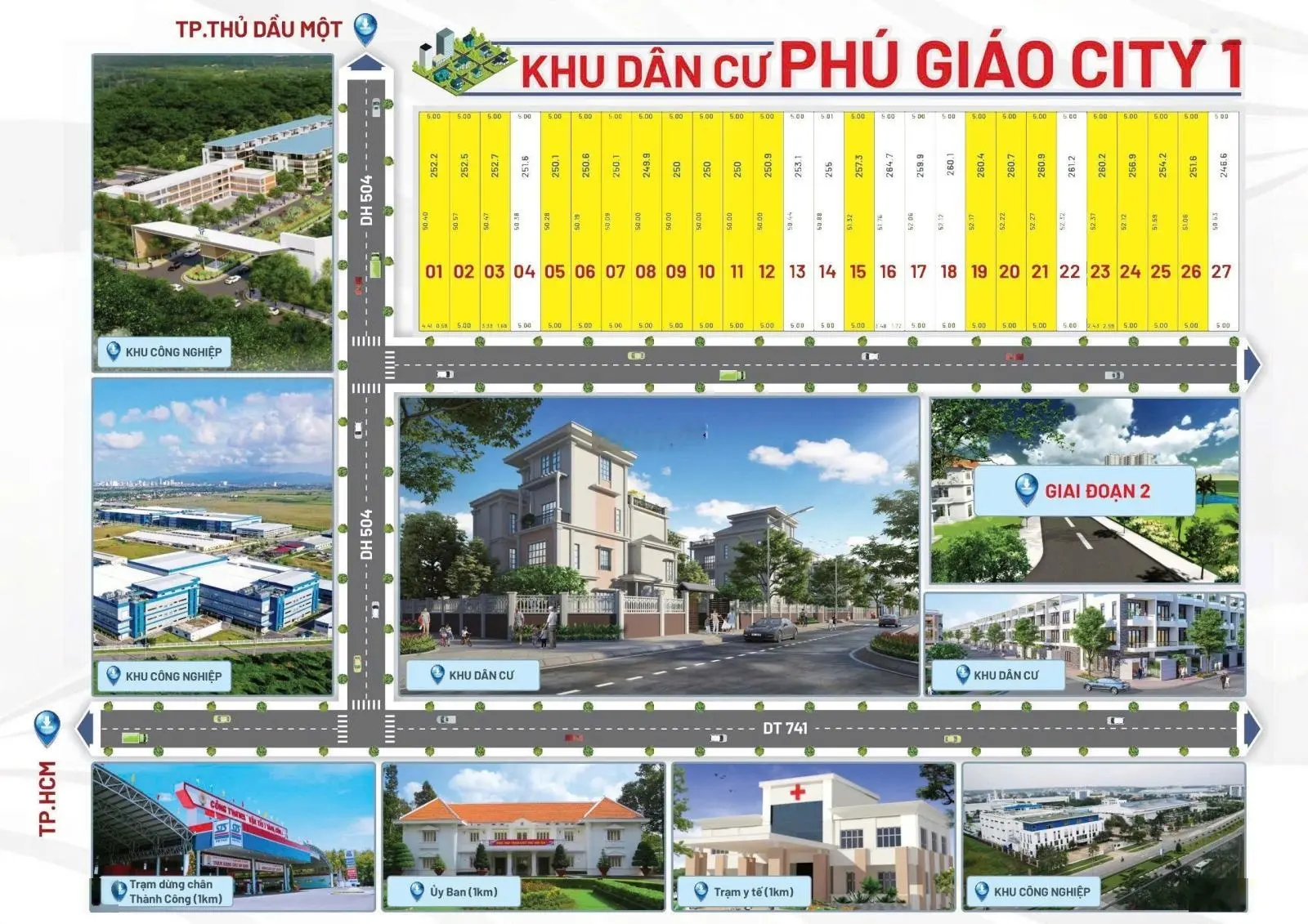 Đất MT đường cà na DH 504, gần 4 KCN lớn An Bình. Giá: 3,1 triệu/m². Sổ hồng riêng