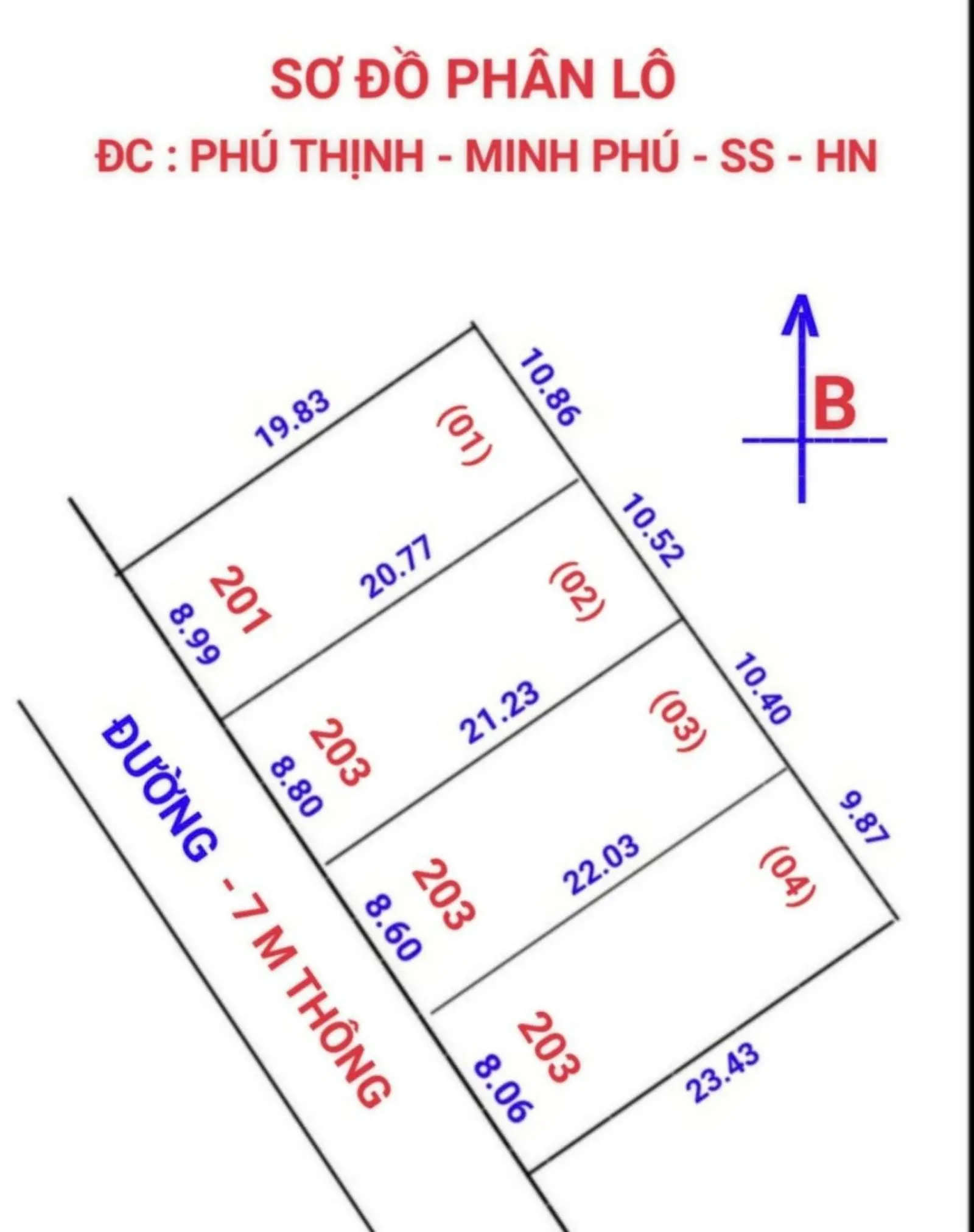 Bán đất tại minh phú, sóc sơn 