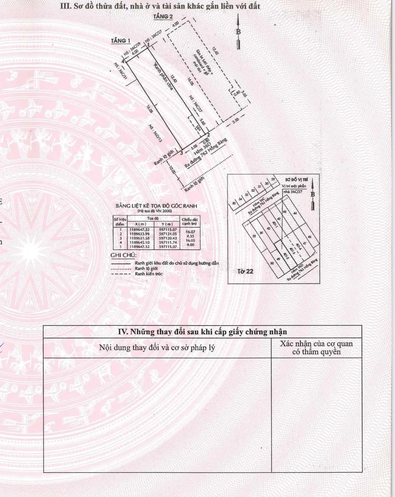 Bán nhà DT: 4,3 x 16m. Giá: 6.3 tỷ. Hẻm xe tải Hồng Bàng, Quận 11