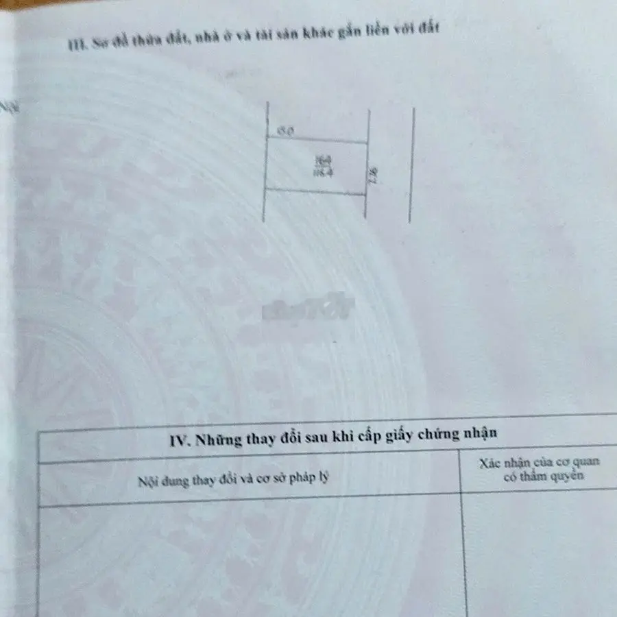 Bán đất Thị Trấn, Thường Tín, khu Cầu Dừa, trực tiếp chính chủ