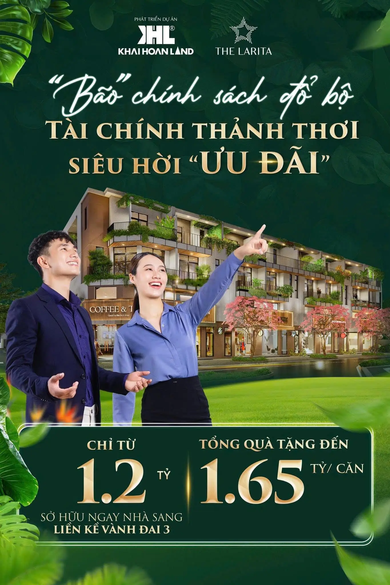 Nhà mặt tiền 3 tấm, giá chỉ 4 tỷ căn, hỗ trợ vây ngân hàng