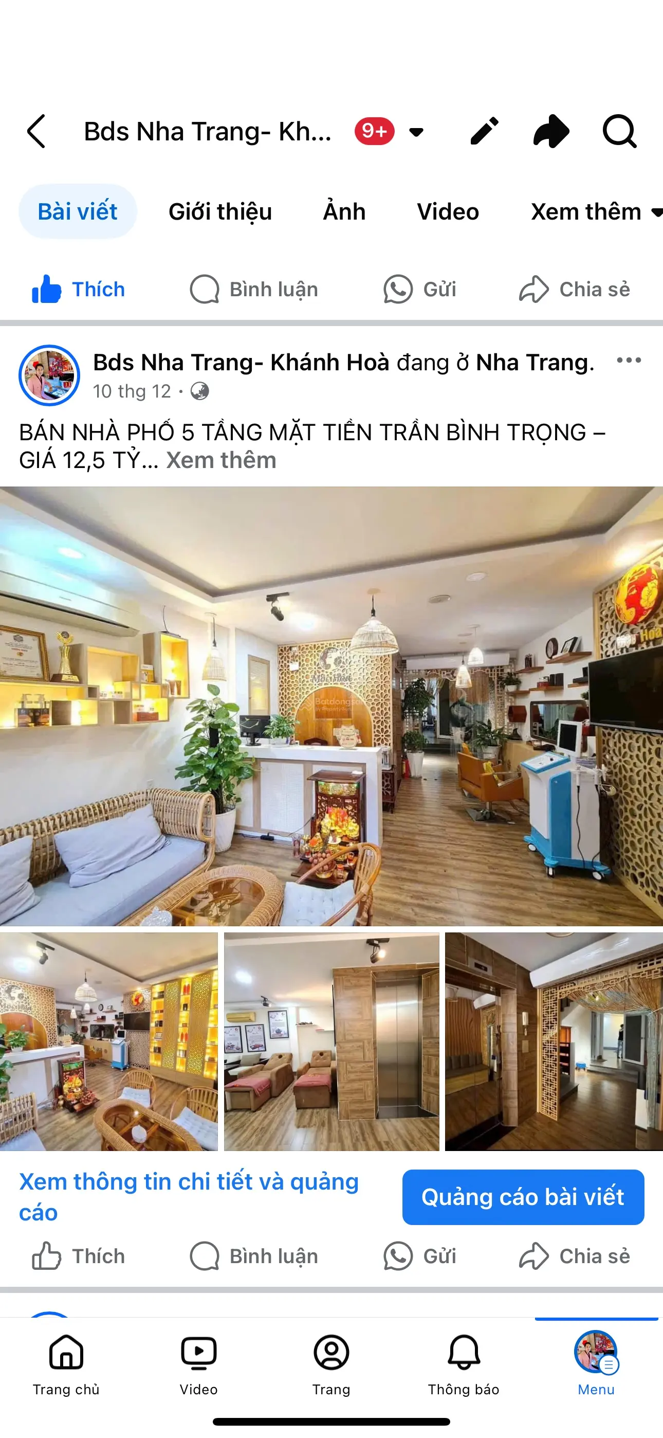 Hot Bán nhà phố 5 tầng kinh doanh spa mặt tiền Trần Bình Trọng, Nha Trang vị trí đắc địa, sầm uất