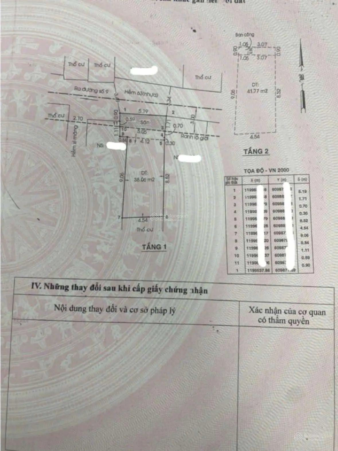 Nhà hẻm xe hơi 50m2 Trường thọ Thủ đức chỉ 5.2 tỉ.