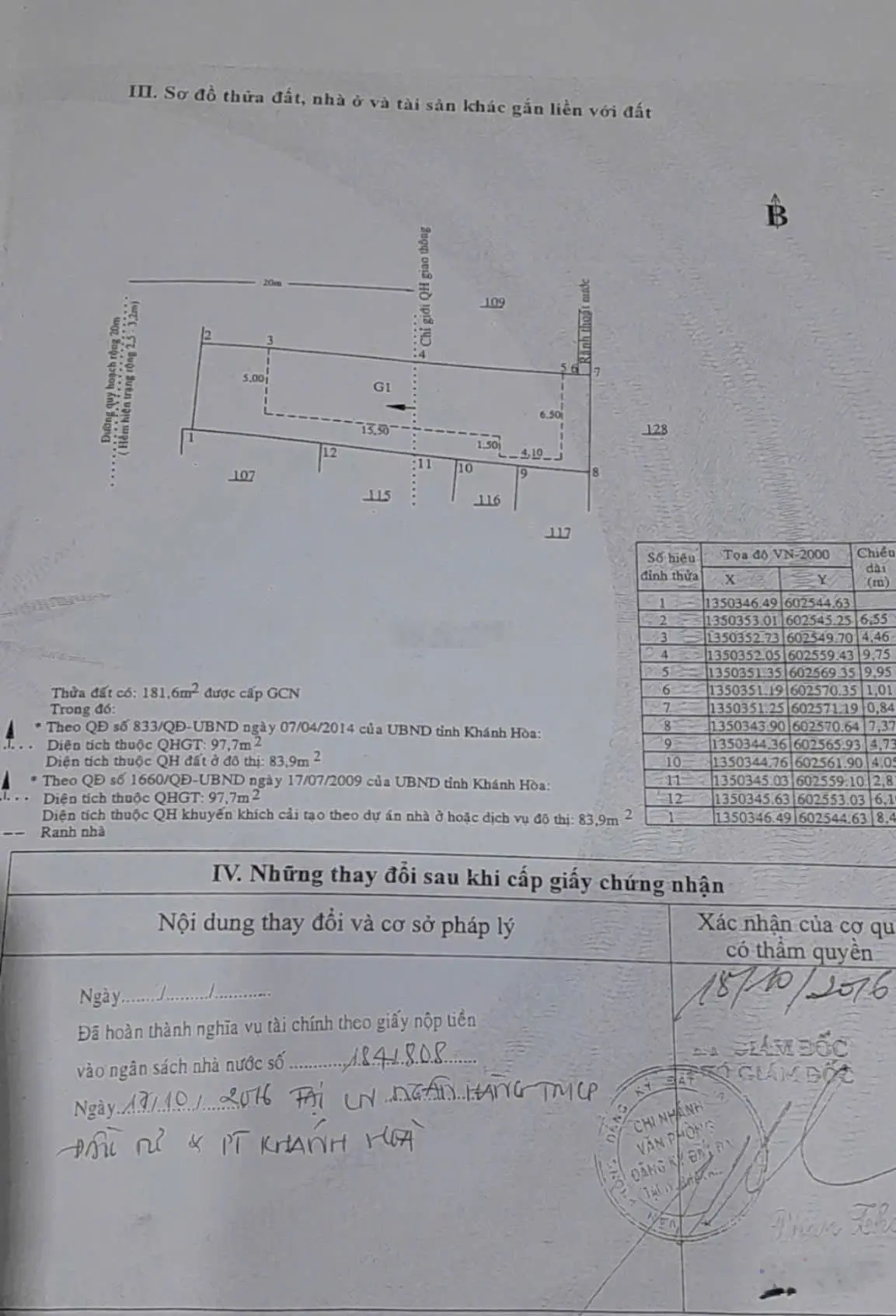 Giá tốt cho căn nhà rộng rãi 181.6m2 hẻm 3m đường Phước Long - Vĩnh Trường có sổ đỏ giá 2.75 tỷ