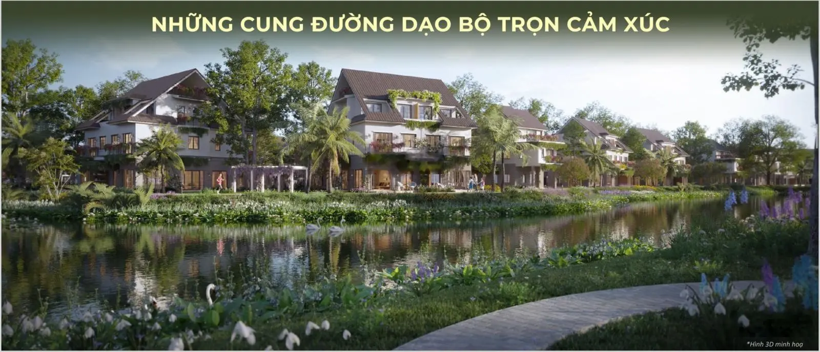 Biệt thự đảo (căn góc) view hồ Central Island - Eco Central Park (Ecopark). CK đến 10% Vay LS 0%