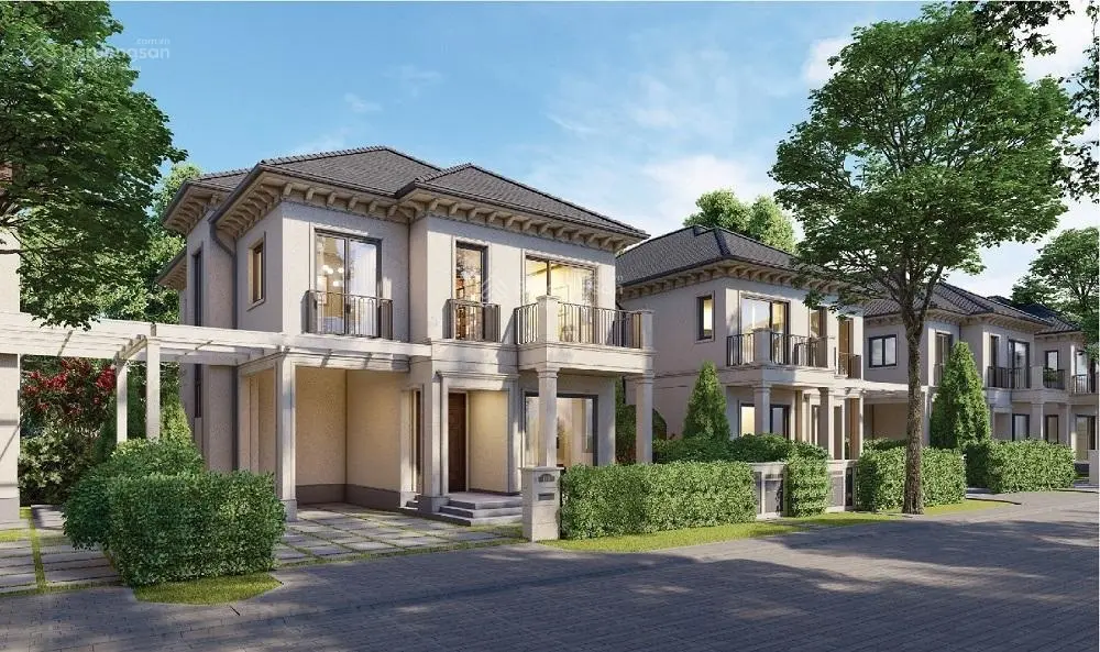 Biệt thự Park Villa chỉ 96 căn phong cách Châu Âu, Thanh toán tới năm 2027 nhận nhà