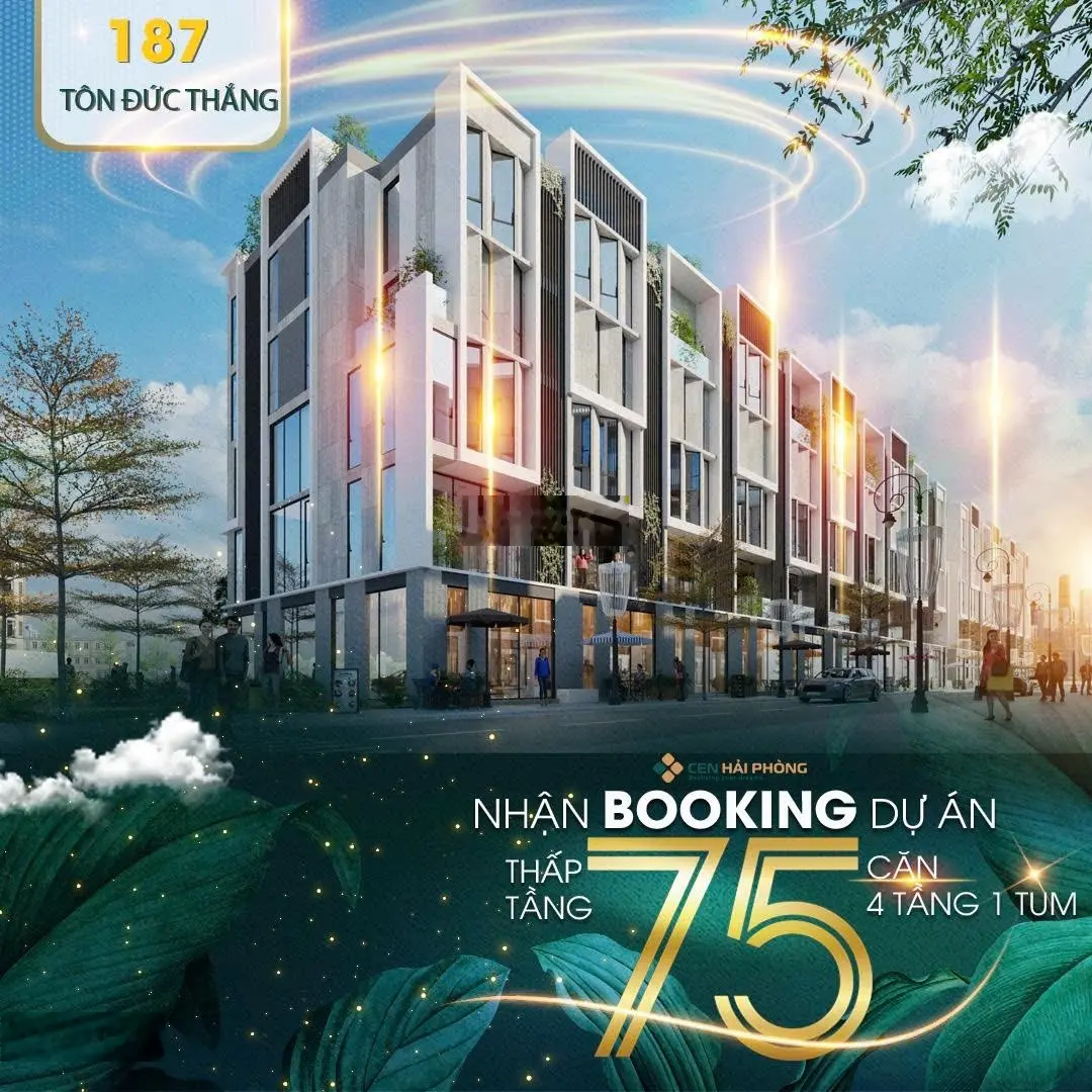 Dự án 187 Tôn Đức Thắng - nhận booking để chọn căn ưng ý và hội sở hữu sớm