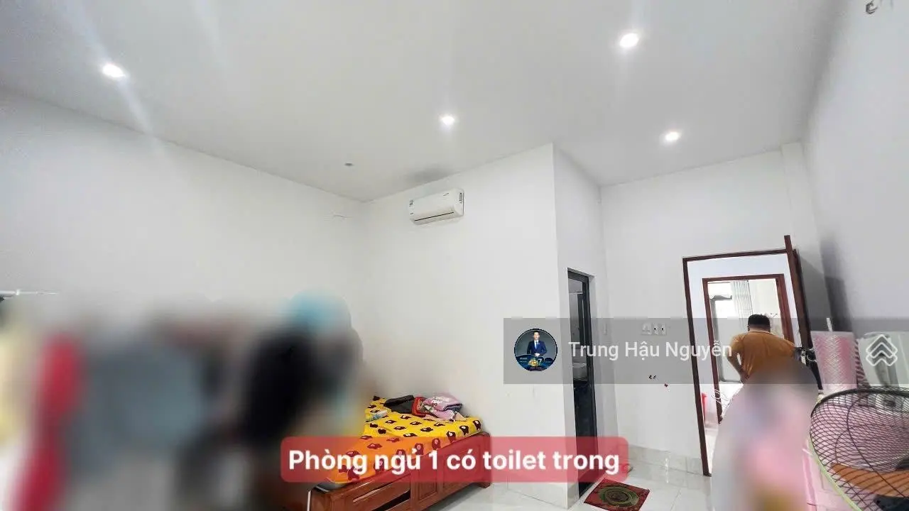 Nhà khu dân cư An Bình gần công viên, 5x20m 1 trệt 1 lầu, hoàn thiện còn mới đẹp, lộ 7m5, sổ hồng