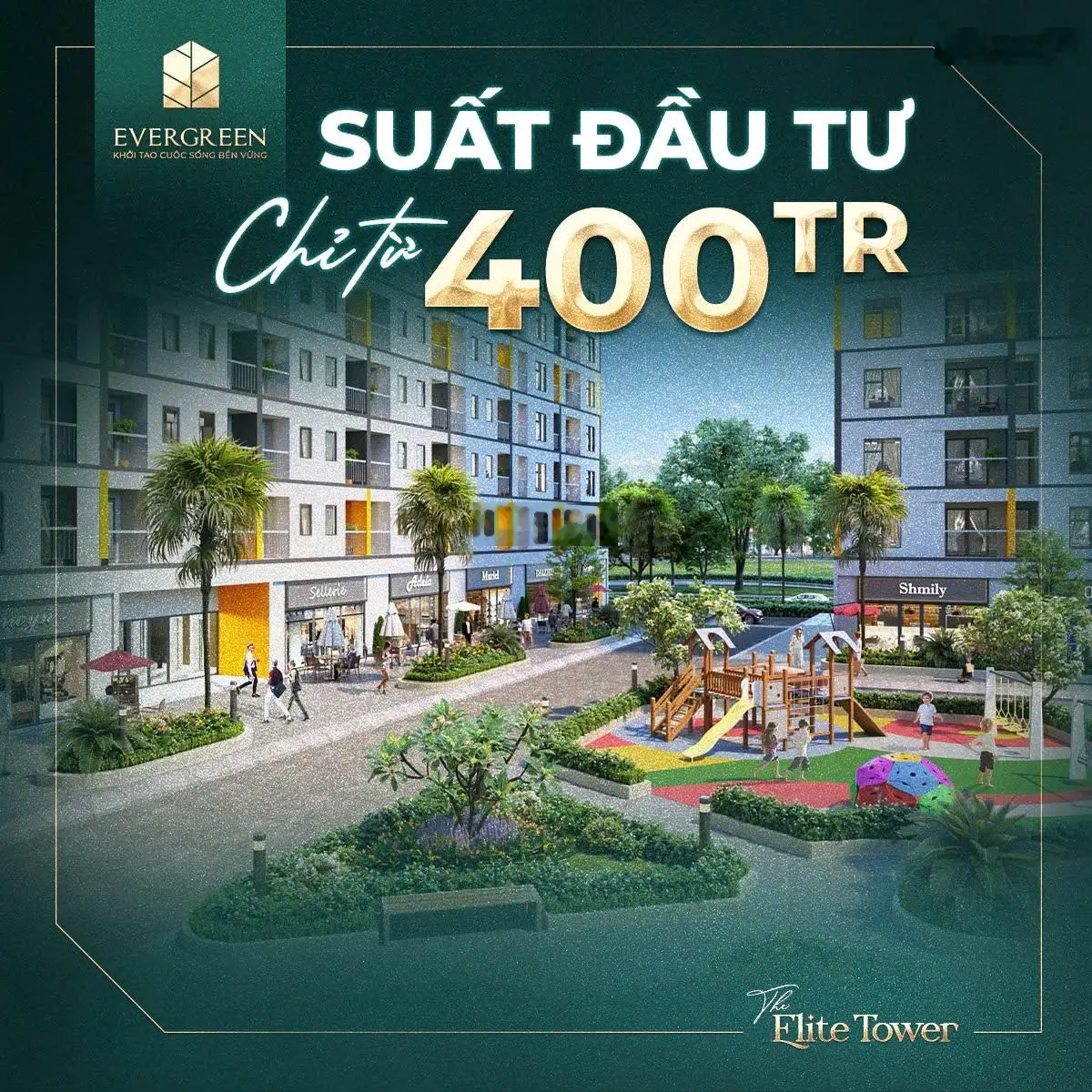 400 triệu sở hữu căn hộ studio giữa 5 KCN lớn nhất BG - tỷ lệ cho thuê 100% - có cam kết thuê lại!