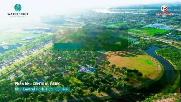 Bảng giá 2024 cập nhật các sản phẩm khu đô thị Waterpoint Nam Long