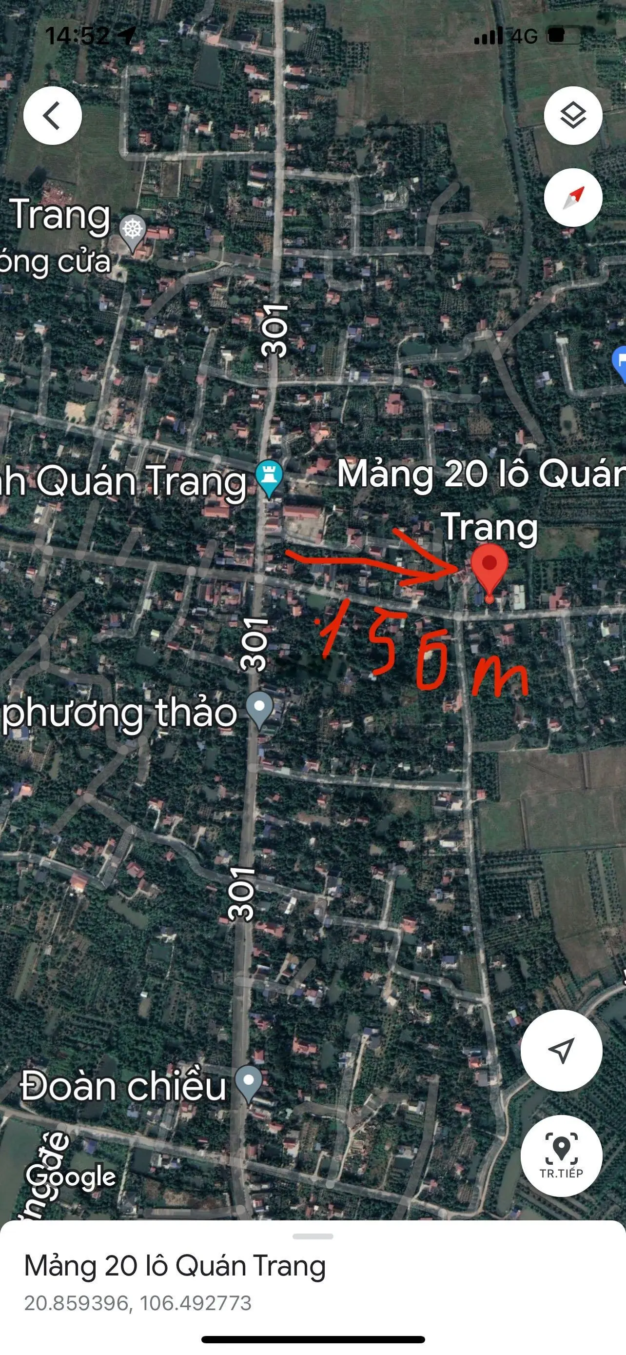 Bán đất thổ cư 64m2 giá rẻ nhất ở Bát Trang, An Lão, Hải Phòng