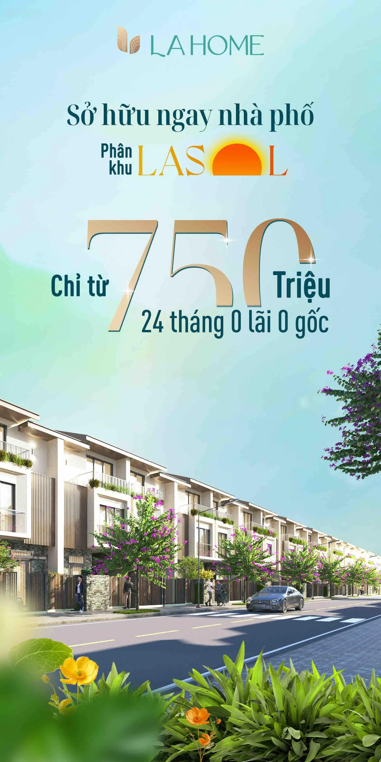 Hàng hiếm tại LA Home Long An - Bán nhà mặt phố 90m2, giá siêu hời chỉ 2,9 tỷ vnd