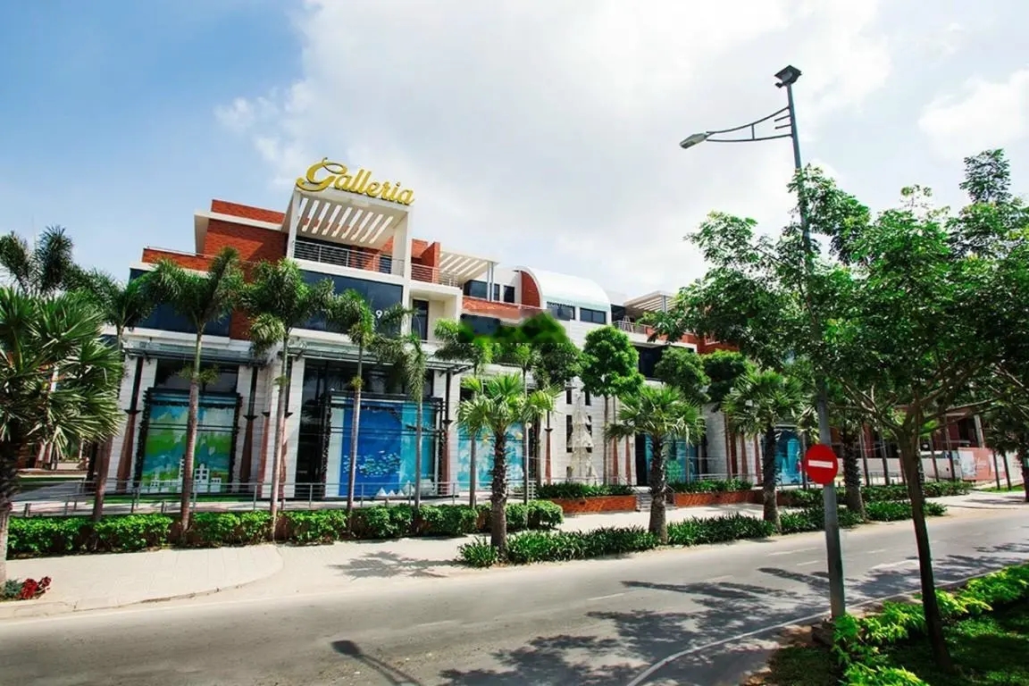 Bán căn shophouse thương mại khu biệt thự Galleria 2mt Nguyễn Hữu Thọ, DTSD 1200m2, hầm, 4 lầu