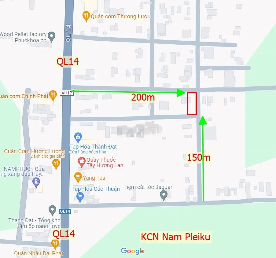 ⚡️400m² sổ đỏ gần KCN. Vị trí đẹp 3 mặt đường