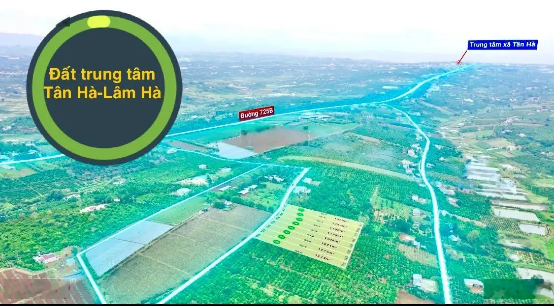 1200m2 có 200m2 thổ cư gần chợ Tân Hà