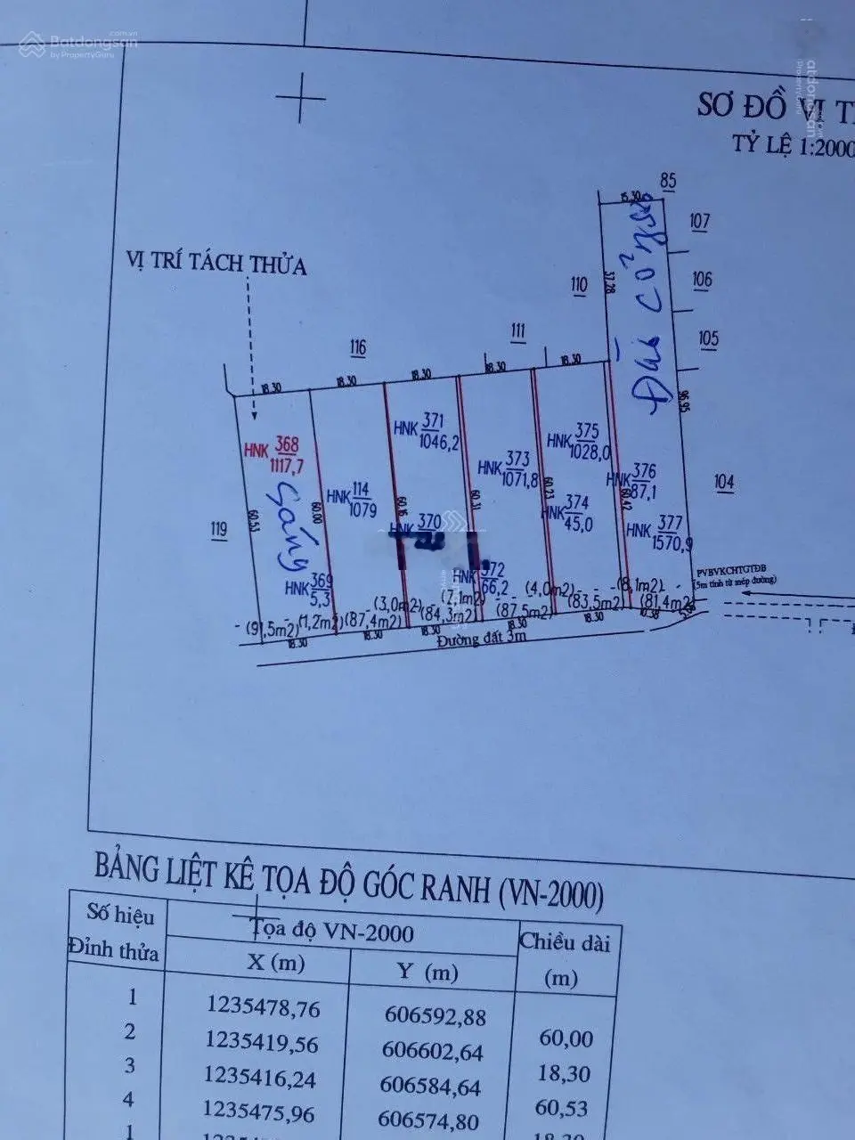 Bán đất giá 3,12 tỷ, diện tích 1115 m2, tại Bình Mỹ, Bắc Tân Uyên, Bình Dương