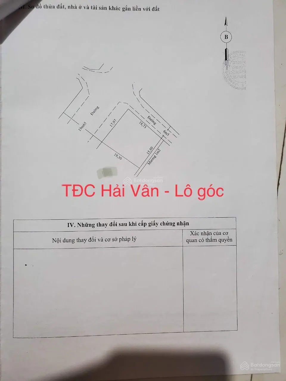 Sang nhượng lô góc giá rẻ ngay khu QH Hải Vân - có sổ hồng riêng - bán cắt lỗ 300tr để thu hồi vốn