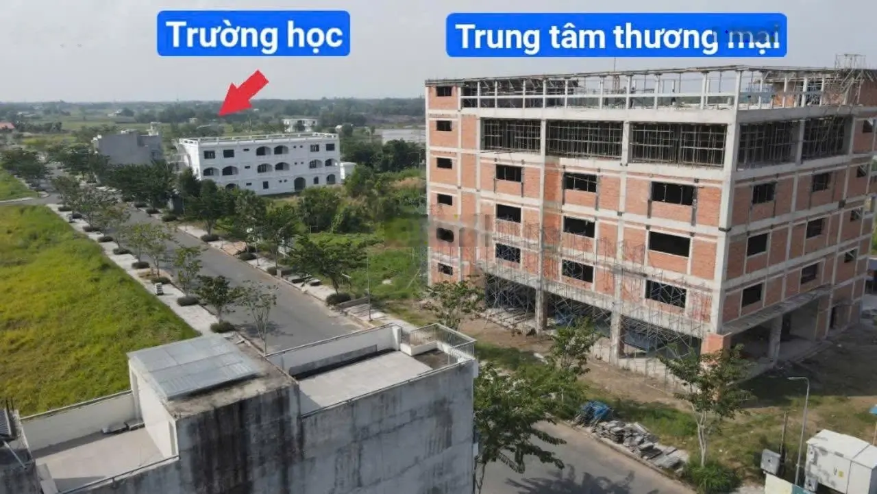 Chính chủ bán 2 lô liền kề 5x17m 1 lô, SHR ngay kế khu Vingroup Tân Mỹ Đức Hoà Long An