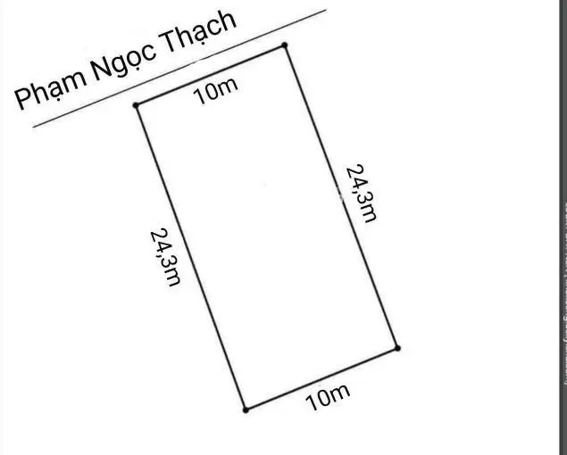 Hàng hot! Bán đất tại đường Phạm Ngọc Thạch, 240m2, giá 12,5 tỷ vnd