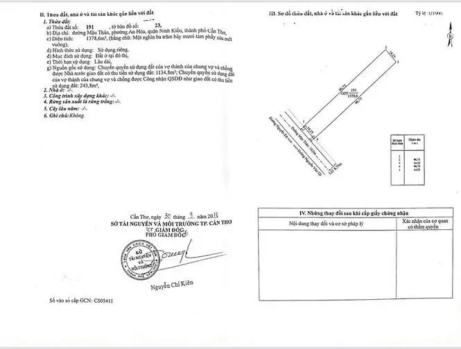 Đất công siêu đẹp mặt tiền đường Mậu Thân nối dài (Lò Nhôm)