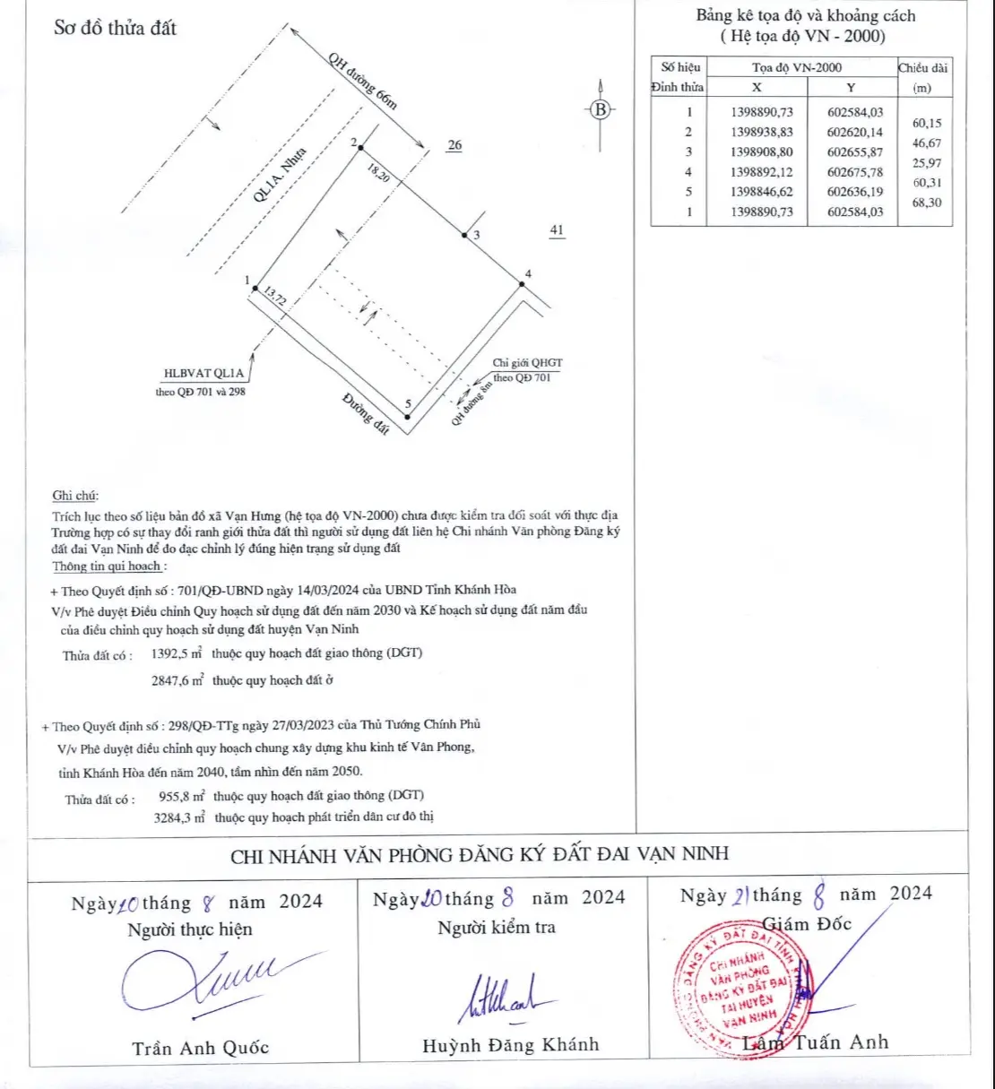 Bán đất vàng - 60m mặt tiền Quốc lộ 1A - Khu kinh tế Vân Phong