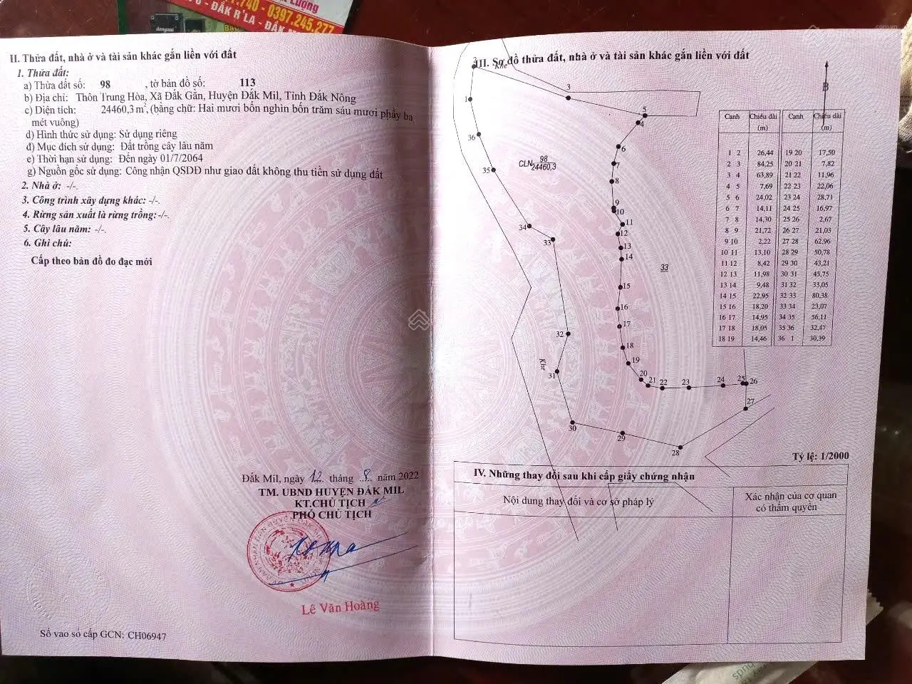 15ha giá rẻ tại xã Đắk Ghềnh huyện Đắk Mil tỉnh Đắk Nông