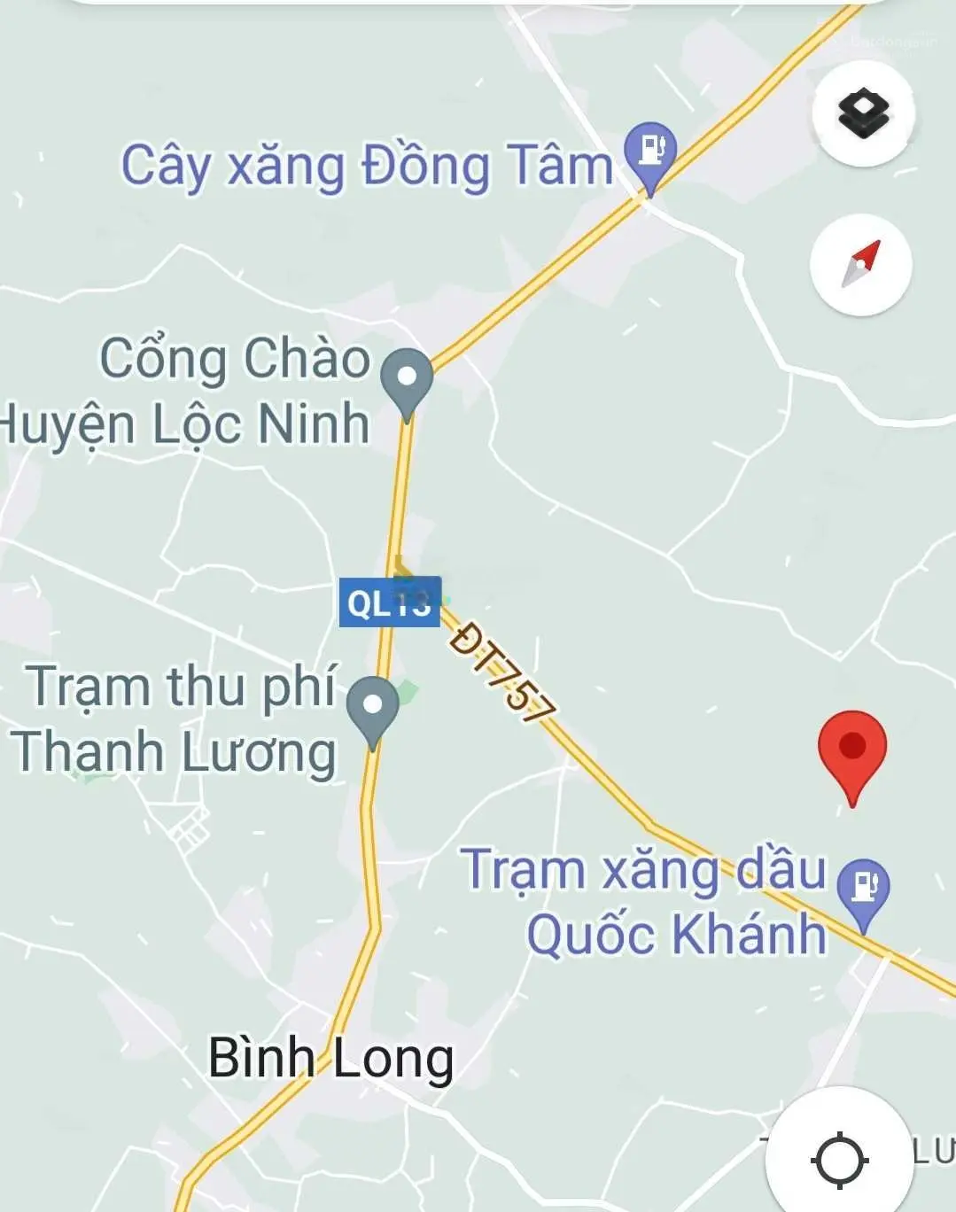 Bán đất Ấp Thanh Hưng, xã Thanh Lương, Bình Long, Bình Phước