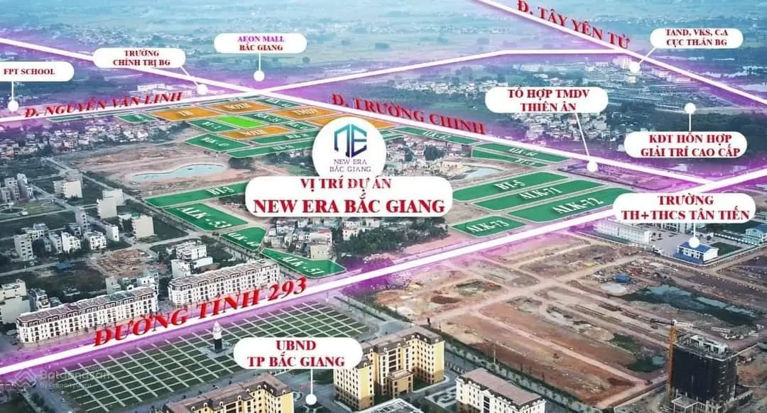 Siêu phẩm đất nền New Era, Tp Bắc Giang! Liên hệ ngay: 0349.297.111 để sở hữu