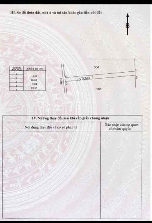 Bán gấp 445m2 thổ cư 100m2. Đối diện sân bay Lộc An Hồ Tràm. Ra biển Lộc An 3km