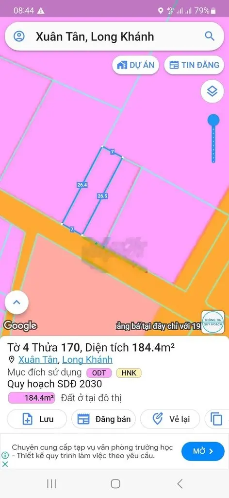 Bán đất nền cách quốc lộ 1A 500m, vị trí gần chợ, nhà thờ,trường học..