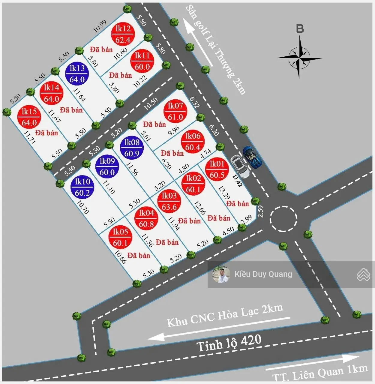 64m2 tại Bình Yên, Thạch Thất, cách đường 420 chỉ 150m giá bán gấp chỉ 1,77 tỷ LH: 0962 783 ***