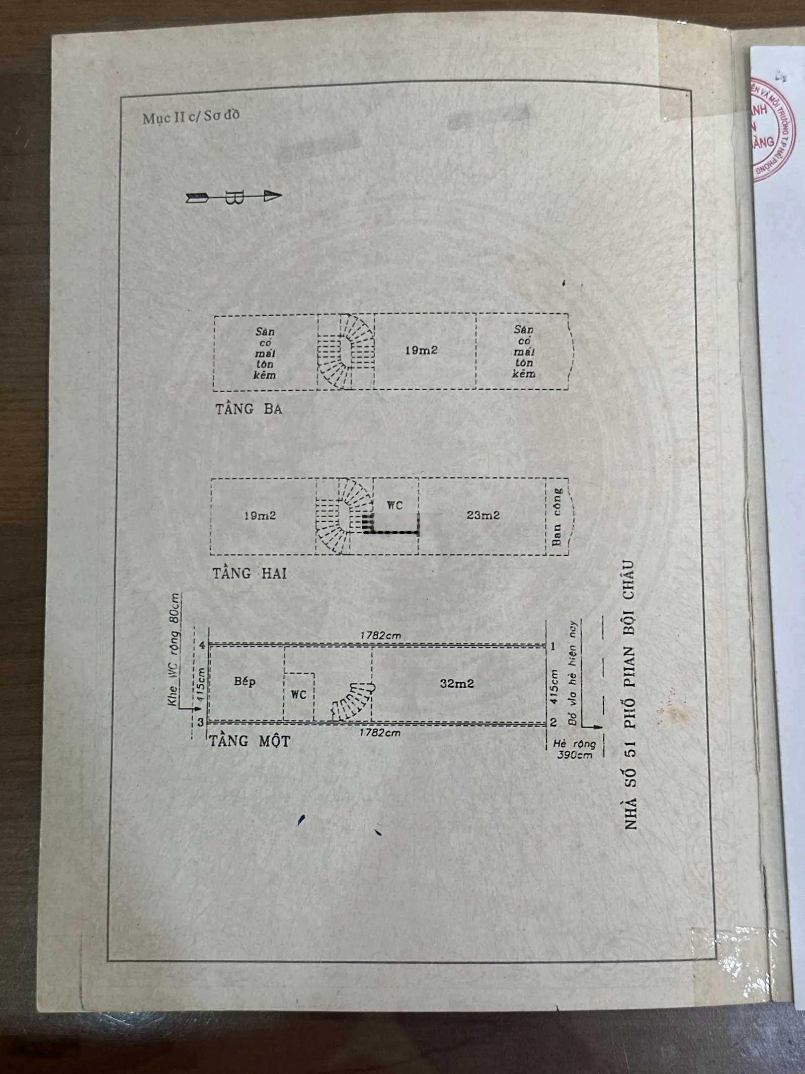 Bán nhà chính chủ mặt đường Phan Bội Châu