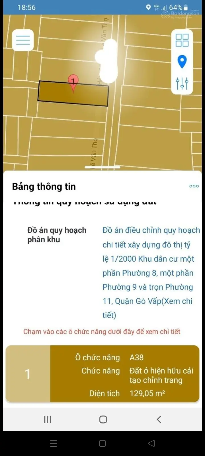 Bán Nhà Đẹp Hẻm xe tải 129m2 Lê Văn Thọ 3 tầng 17phòng chỉ hơn 10 tỷ