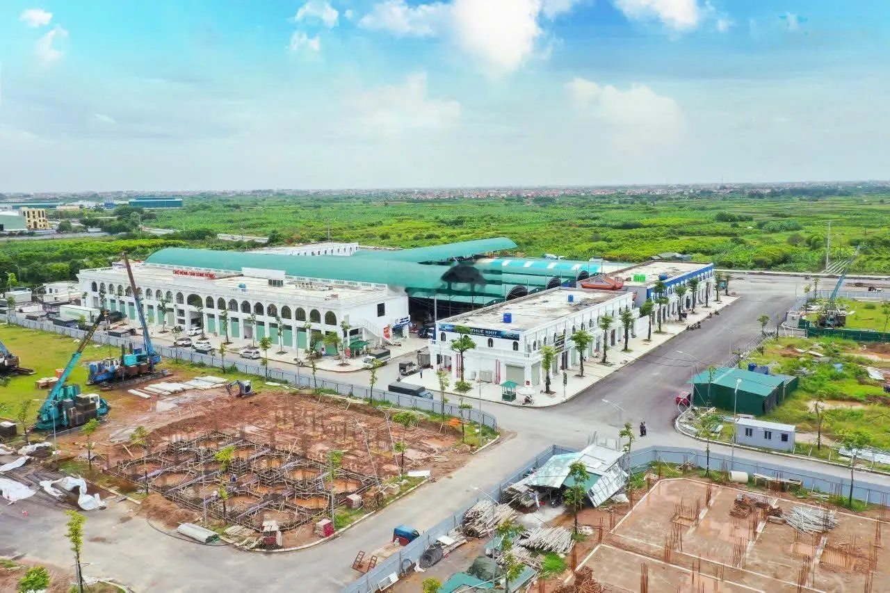 Bán liền kề, biệt thự Sông Hồng Diamond City Hưng Yên DT 300m2, 45triệu/m2 chỉ đóng 1,4 tỷ ký HĐMB